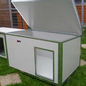 SINB kutyaház fűthető